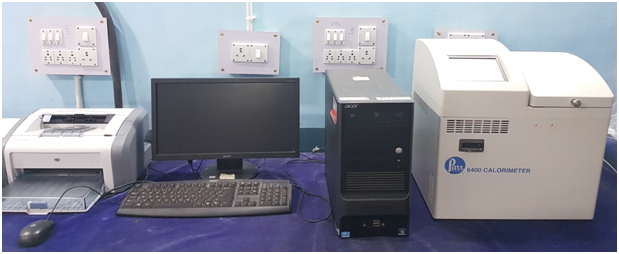 Bomb Calorimeter for Determining Gross Calorific Value of Coal